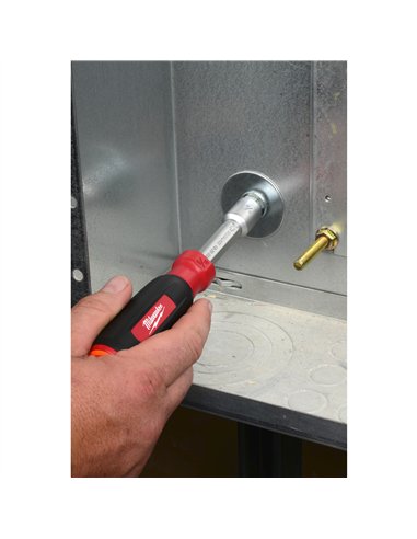 Chei magnetice pentru piulițe HOLLOWCORE - Milwaukee - Screwdriver Hex 13 mm - 1 pc - cod 48222537
