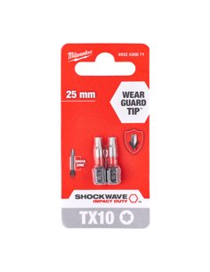 Bit Shockwave TX10 25 mm - 2 bucăți [4932430871]  2