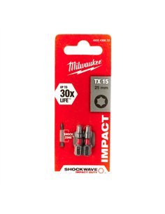 Bit Shockwave TX15 25 mm - 2 bucăți [4932430872]  2