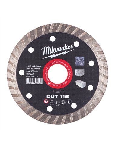 Disc diamantat DUT 115  x 22,2 mm [4932399526] 