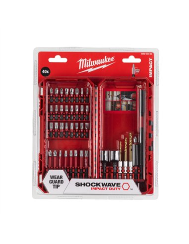 Seturi SHOCKWAVE IMPACT DUTY - Milwaukee - SHOCKWAVE Impact Duty bit set (40 pc) - cod 4932492004