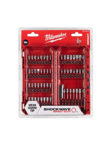 Seturi SHOCKWAVE IMPACT DUTY - Milwaukee - SHOCKWAVE Impact Duty bit set (56 pc) - cod 4932492006