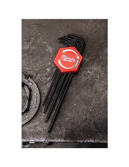 Set imbusuri Torx, forma L - Milwaukee - Torx Key - T20 - cod 4932492698
