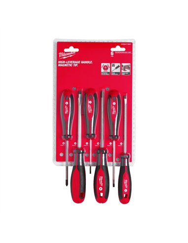 Șurubelniță - Milwaukee - Tri-lobe S/Driver Set 2 - 6pc - cod 4932471807