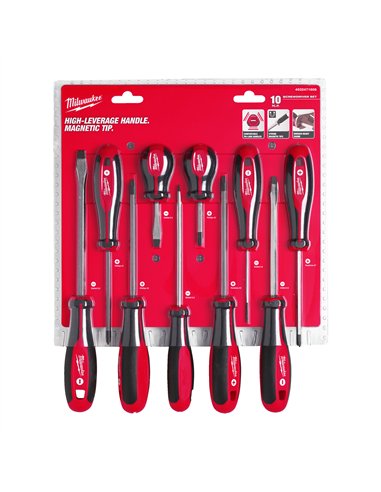 Șurubelniță - Milwaukee - Tri-lobe S/Driver Set 3 - 10pc - cod 4932471808