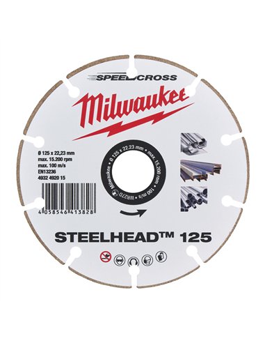 Disc diamantat Premium Steelhead 125mm [4932492015] 