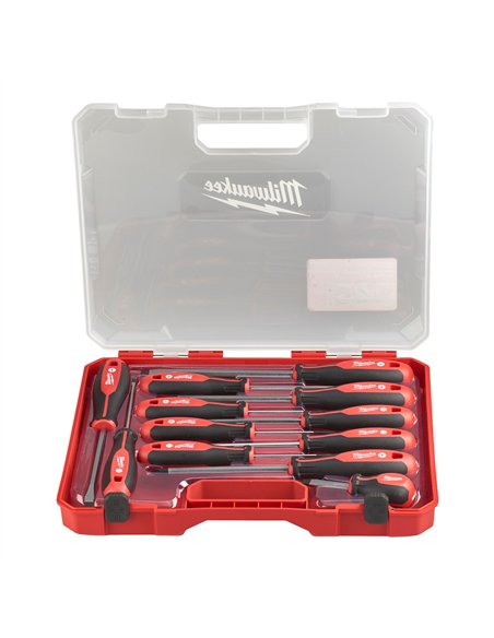 Șurubelniță - Milwaukee - Tri-lobe S/Driver Set 4 - 12pc - cod 4932472003