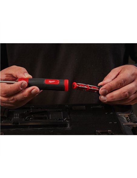 Șurubelniță de precizie Multi-Bit - Milwaukee - 27 in 1 Precision Multi-Bit Screwdriver - cod 4932498176