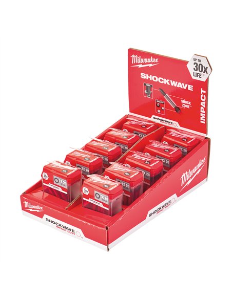Biți TX pentru șurubelnițe SHOCKWAVE IMPACT DUTY - Milwaukee -  - cod 4932430877
