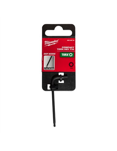 Set imbusuri compacte, forma L - Milwaukee - Compact Torx Key - T10 - cod 4932492706