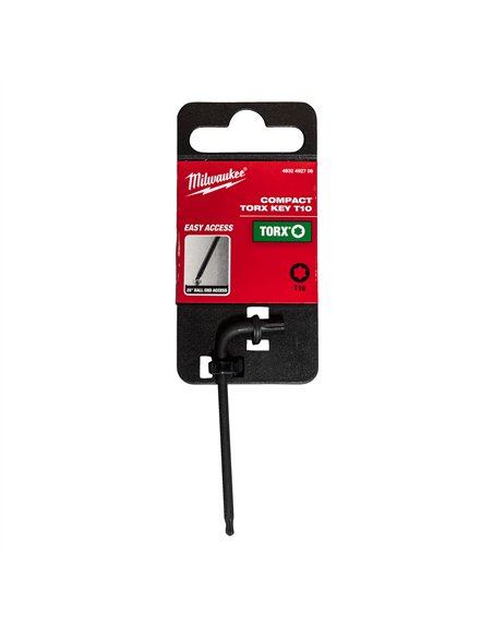 Set imbusuri compacte, forma L - Milwaukee - Compact Torx Key - T10 - cod 4932492706