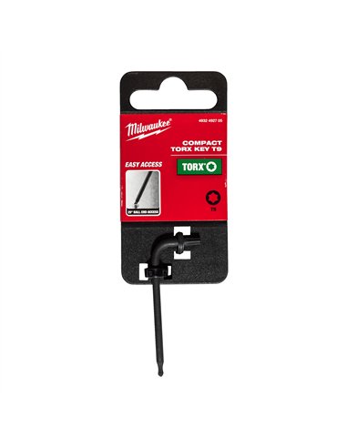 Set imbusuri compacte, forma L - Milwaukee - Compact Torx Key - T9 - cod 4932492705