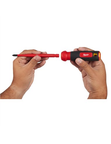 Șurubelnițe izolate multi-bit - Milwaukee - Insulated Multi-Bit Screwdriver - cod 4932493658