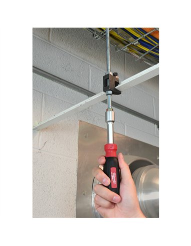 Chei magnetice pentru piulițe HOLLOWCORE - Milwaukee - Screwdriver Hex 13 mm - 1 pc - cod 48222537