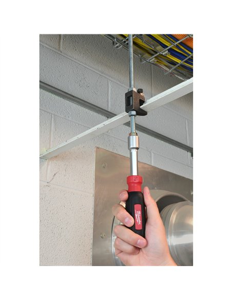 Chei magnetice pentru piulițe HOLLOWCORE - Milwaukee - Screwdriver Hex 13 mm - 1 pc - cod 48222537