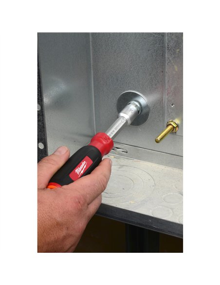 Chei magnetice pentru piulițe HOLLOWCORE - Milwaukee - Screwdriver Hex 8 mm - 1 pc - cod 48222535