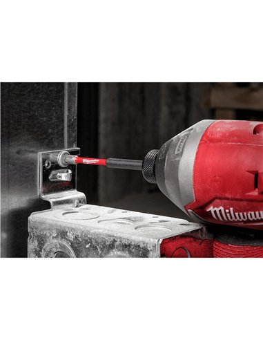Biți PH pentru șurubelnițe SHOCKWAVE IMPACT DUTY - Milwaukee - Shockwave PH2 x 90 mm - 1 pc - cod 4932430856