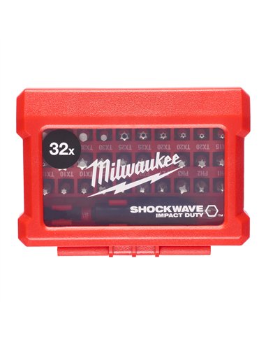 Seturi SHOCKWAVE IMPACT DUTY - Milwaukee - ShW CD Set (32pc) - cod 4932464240