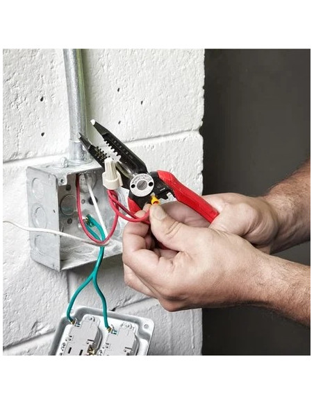 Cleste dezizolare cabluri, 7 in 1 - Milwaukee - 7 in 1 Combination Plier - cod 4932478554