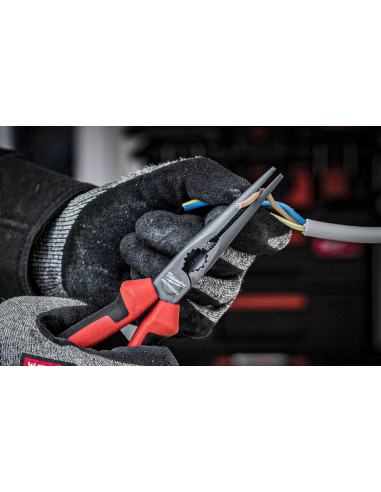 Cleste cu varf lung unghi de 45°, 205 mm –...