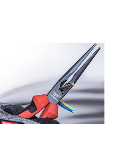 Cleste cu varf lung unghi de 45°, 205 mm – Milwaukee cod 4932492466