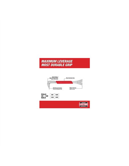 Levier combinat - Milwaukee - 10 inch Trim Puller - cod 4932478252