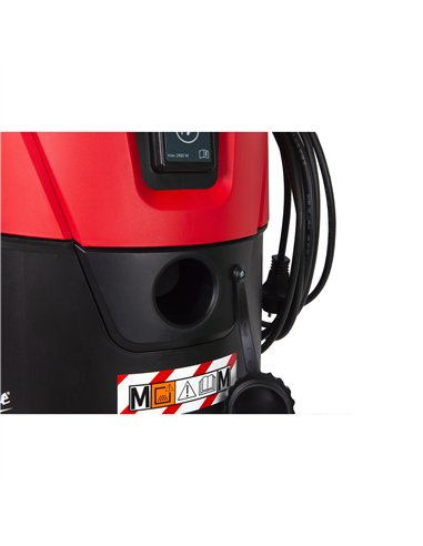 Aspirator 25L, clasa M - Milwaukee - AS 2-250EM - cod 4933493593