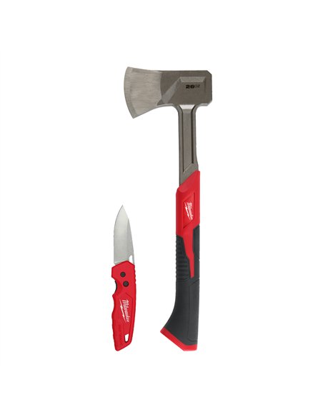 Set topor si cutit - Milwaukee - Axe and Knife Set - cod 4932499031