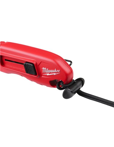 Cutit utilitar cu lama retractabila - Milwaukee - Compact Slide Utility Knife - 1 buc - cod 4932492379