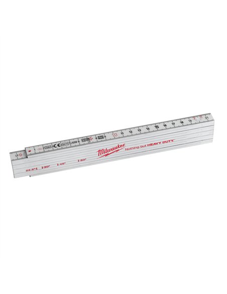 Metru de tamplarie compozit - Milwaukee - Composite Folding Rule 2m - cod 4932459301