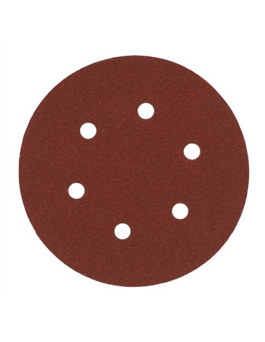 Hârtie abrazivă, diam 150, 6 găuri, gran 180, 10 buc [4932492211] 