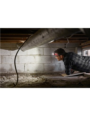 Lanterna frontala reincarcabila USB, 450 lumeni - Milwaukee - IR HL450 - cod 4933478587