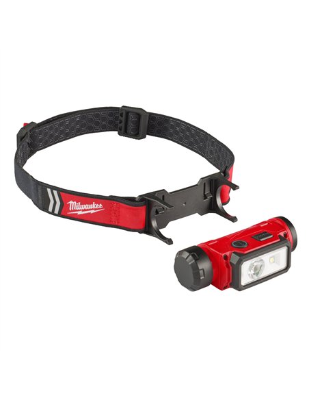 Lanterna frontala reincarcabila USB, 600 lumeni - Milwaukee - L4 HL2-301 - cod 4933479963