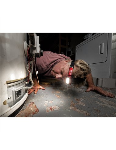 Lanterna frontala pentru casca protectie, reincarcabila USB - Milwaukee - L4 HLRP-301 - cod 4933479767