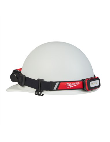 Lanterna frontala pentru casca protectie, reincarcabila USB - Milwaukee - L4 HLRP-301 - cod 4933479767