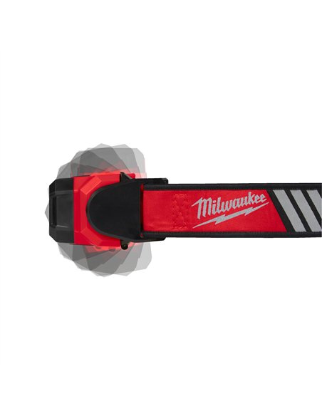 Lanterna frontala HI-VIS reincarcabila USB - Milwaukee - L4 HL-VIS-301 - cod 4933479768