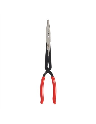 Cleste cu nas lung - Milwaukee - Long Reach Plier - 45° - cod 4932492498