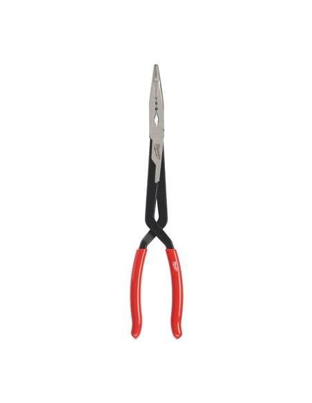 Cleste cu nas lung - Milwaukee - Long Reach Plier - 45° - cod 4932492498