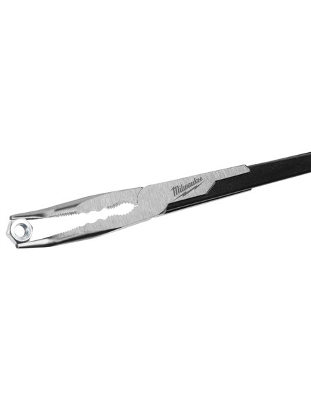 Cleste cu nas lung - Milwaukee - Long Reach Plier - 45° - cod 4932492498