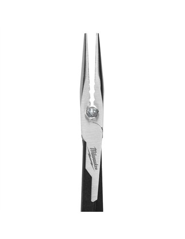 Cleste cu nas lung - Milwaukee - Long Reach Plier - Straight - cod 4932492497