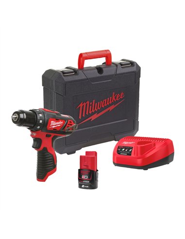 Masina de gaurit M12 subcompacta - Milwaukee - M12 BDD-201C - cod 4933479439