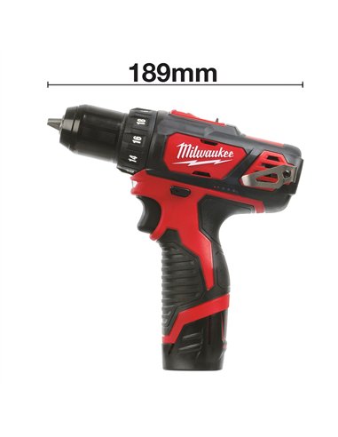 Masina de gaurit M12 subcompacta - Milwaukee - M12 BDD-202C - cod 4933441915