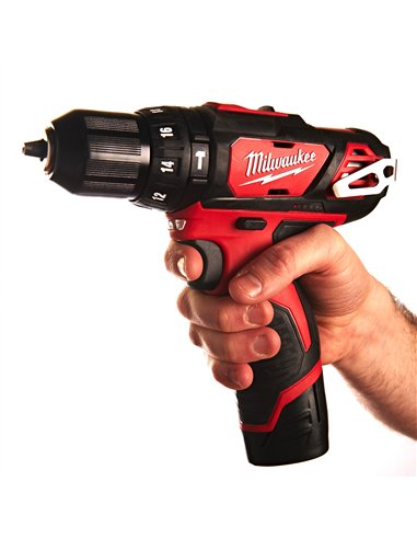 Masina de gaurit M12 subcompacta cu percutie - Milwaukee - M12 BPD-202C - cod 4933441940