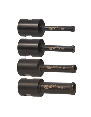 M14 Set 4 bucăți burghie diamantate [4932471863] 