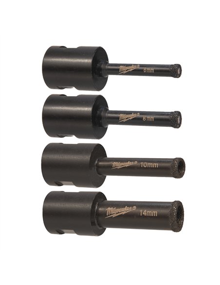 M14 Set 4 bucăți burghie diamantate [4932471863] 