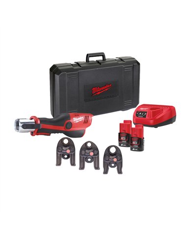 Presa hidraulica M12 Force Logic subcompacta - Milwaukee - M12 HPT-202C TH-SET - cod 4933443105