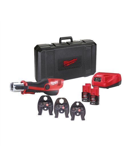 Presa hidraulica M12 Force Logic subcompacta - Milwaukee - M12 HPT-202C V-SET - cod 4933443100