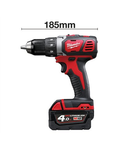 Masina de gaurit compacta M18 - Milwaukee - M18 BDD-403C - cod 4933448362