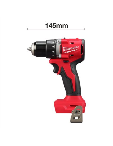 Masina de gaurit, compacta, cu motor fara perii M18 - Milwaukee - M18 BLDDRC-0 - cod 4933492831