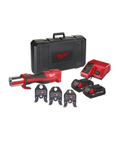 Presa M18 FORCE LOGIC compacta cu motor fara perii - Milwaukee - M18 BLHPT-202C M-SET - cod 4933451133
